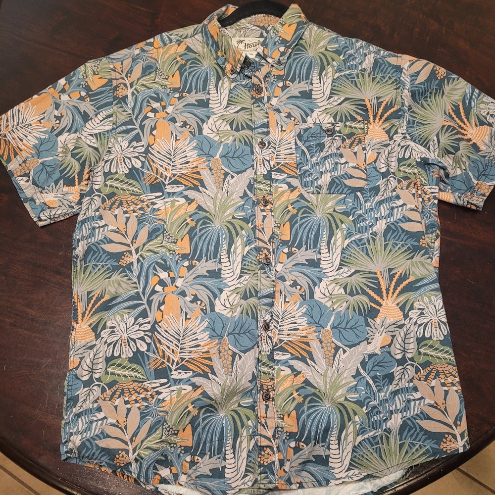 Howler Brothers Hawaiian Style Shirt